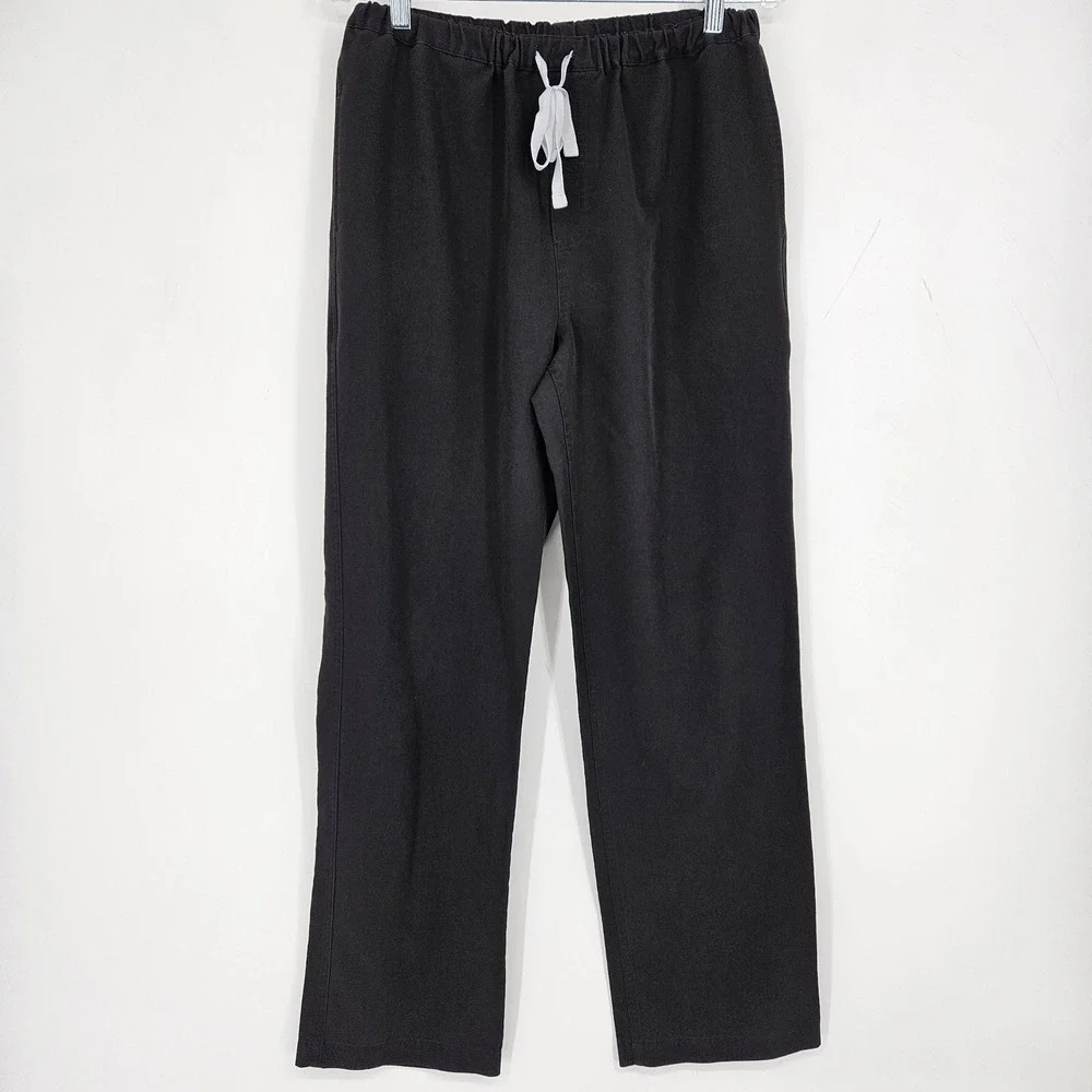 Figs Scrub Pants Mens Medium Pisco Medical Basic Uniform Black Healthcare